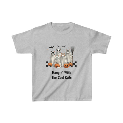 Kids Halloween Hanging With The Cool Cats Heavy Cotton™ Tee