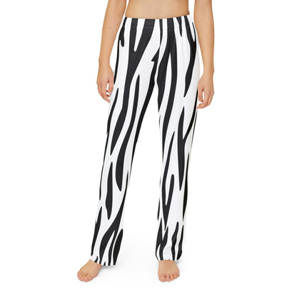 Zebra Animal Print Boys or Girls Kids Pajama Pants