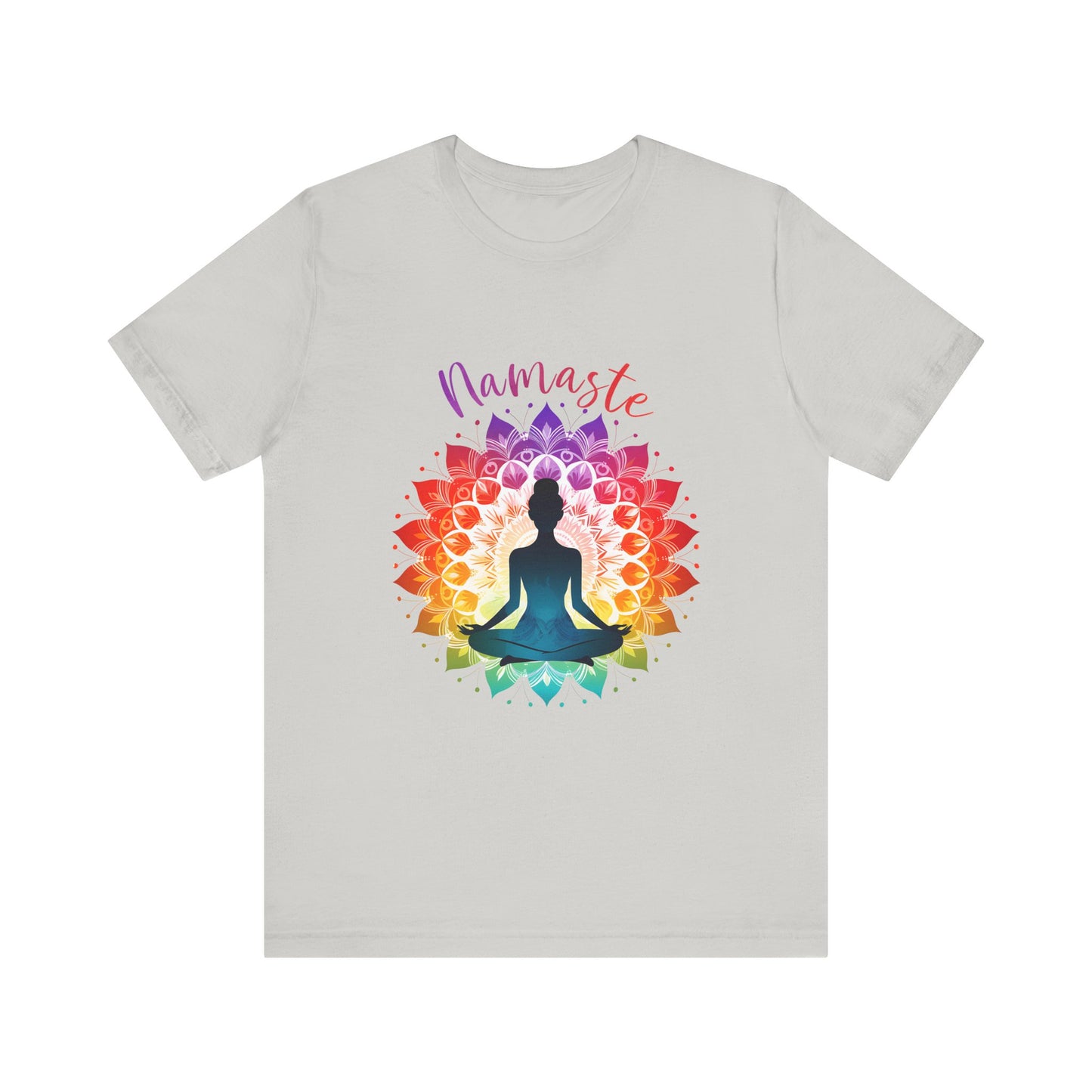 Namaste Yoga Lotus Short Sleeve Tee