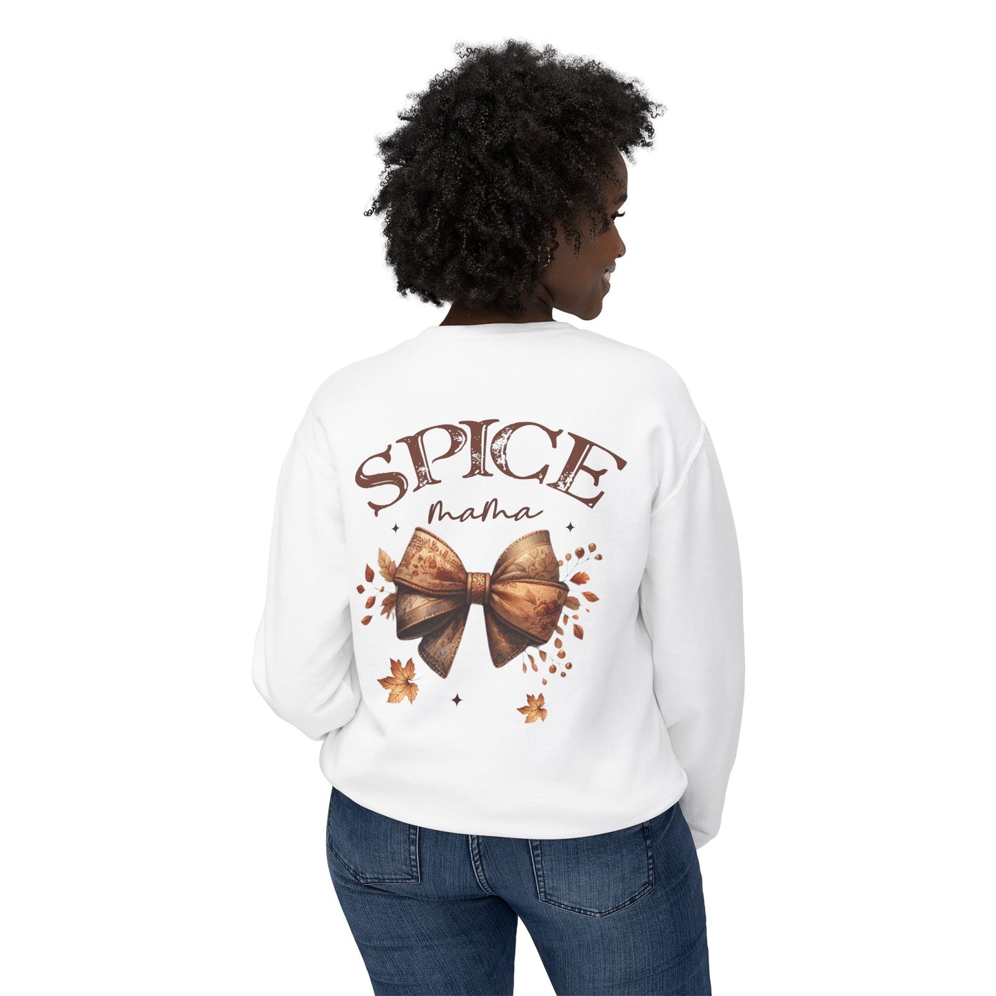 Pumpkin Spice Mama Lightweight Crewneck Sweatshirt