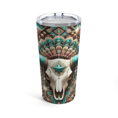 Bohemian Western Theme Tumbler 20oz