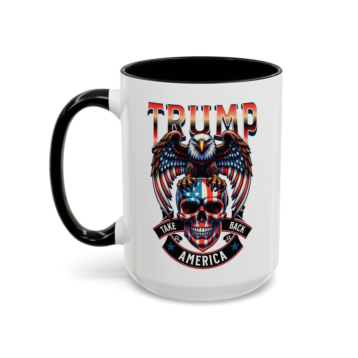 Trump Vance Take Back America Coffee Mug in 2 Sizes - 11 or 15 oz.