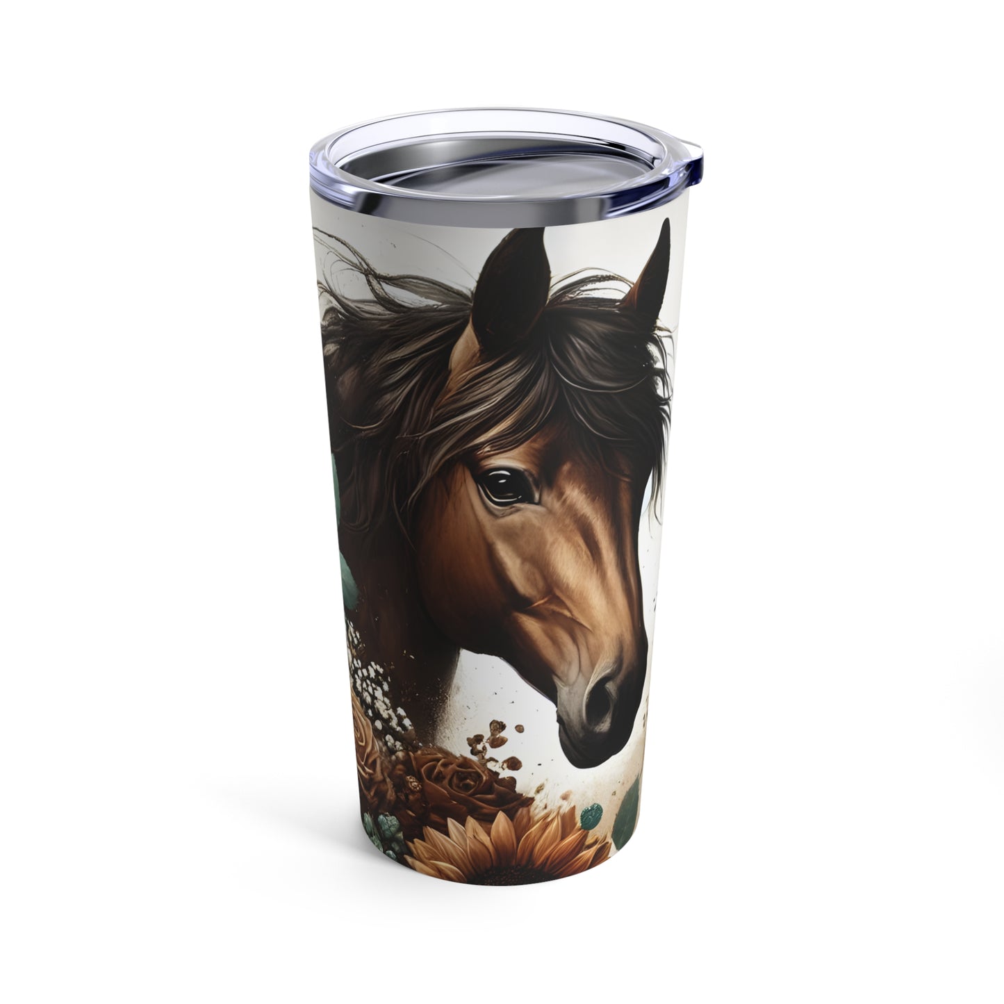 Sunflower Horse Tumbler 20oz