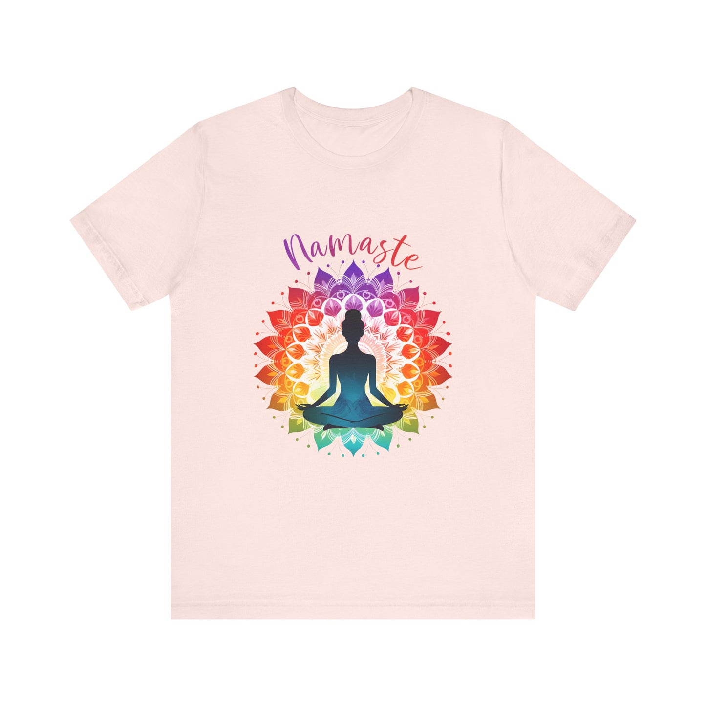 Namaste Yoga Lotus Short Sleeve Tee