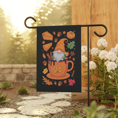 Whimsical Gnome Fall & Thanksgiving Garden & House Banner