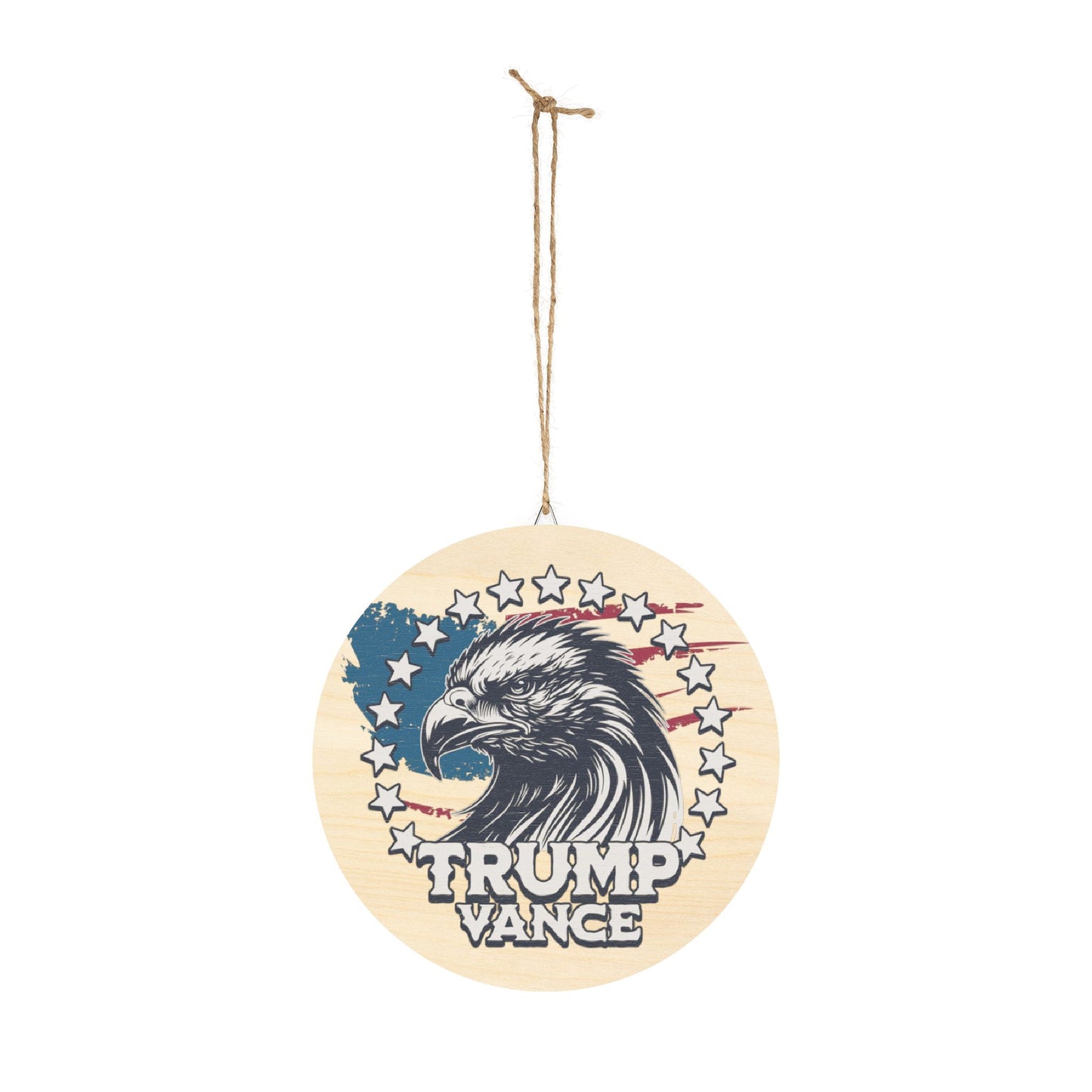 Trump Vance American Eagle Theme Wood Signs