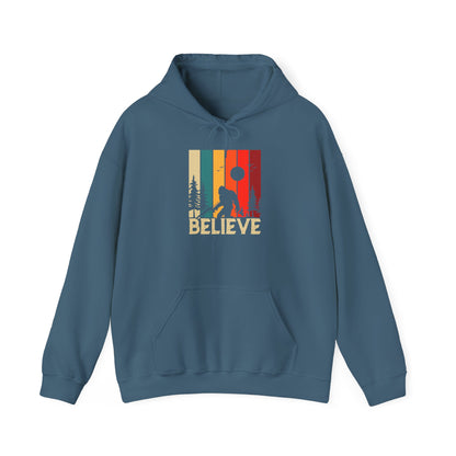 Believe in Bigfoot Unisex Hooded Sweatshirt