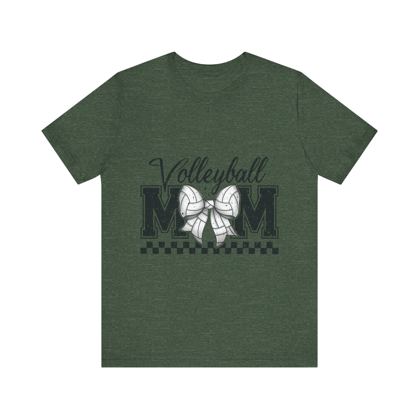 Vintage Style Volleyball Mom Short Sleeve Tee