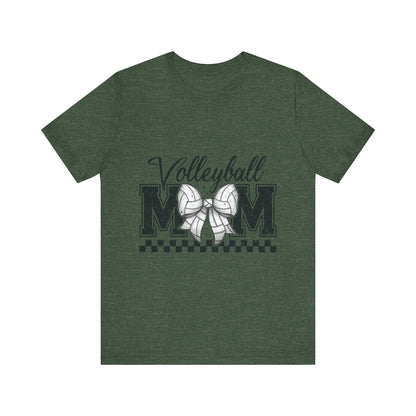 Vintage Style Volleyball Mom Short Sleeve Tee