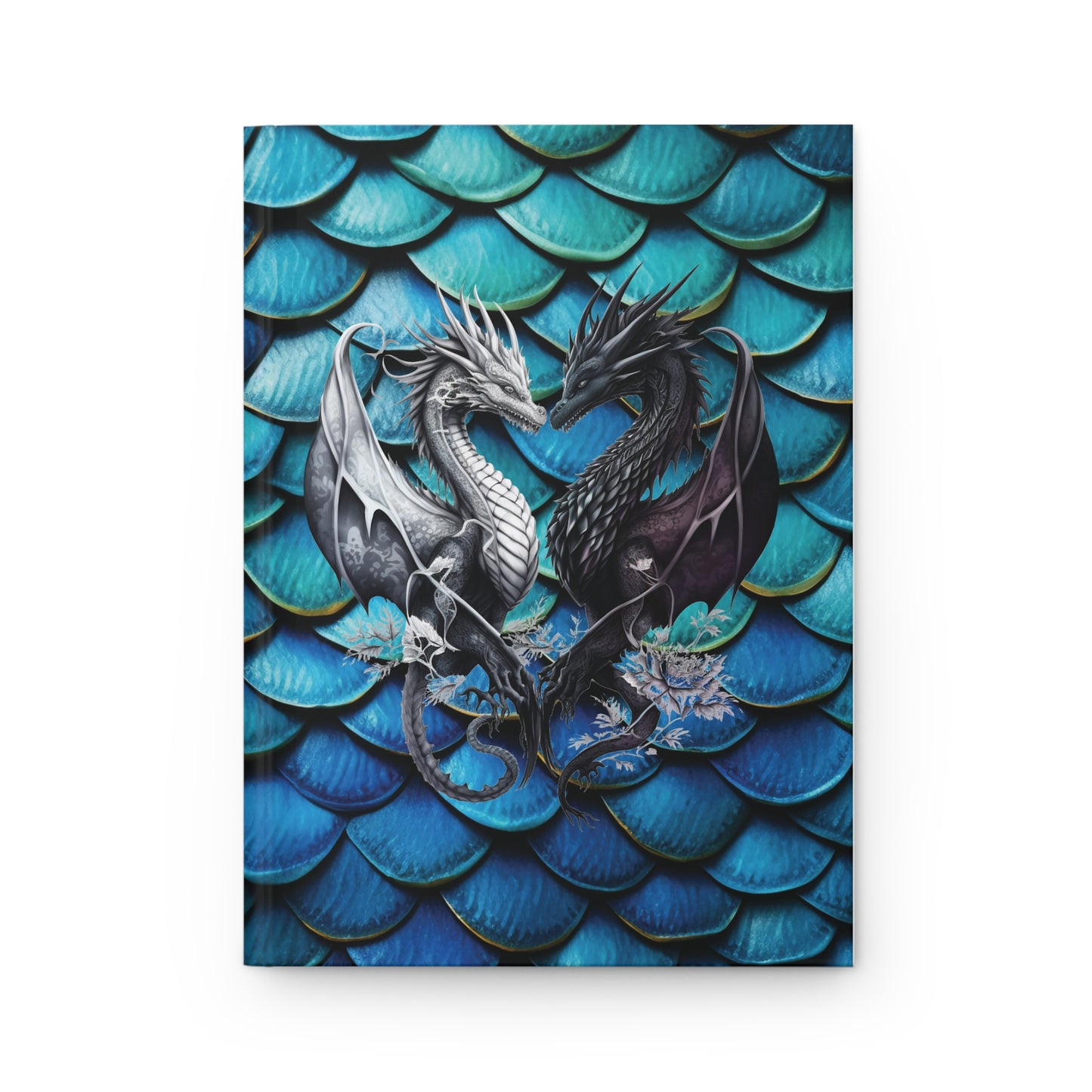 Blue Dream Dragon Scales Hardcover Journal