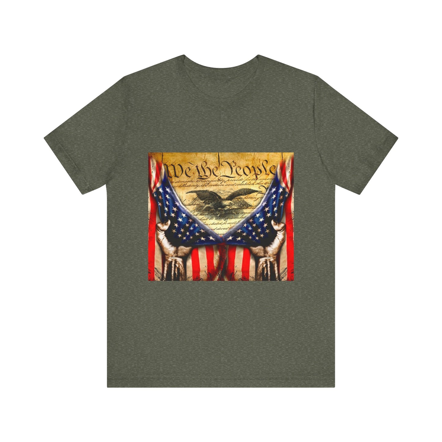 Constitution We The People Unisex Short Sleeve Tee