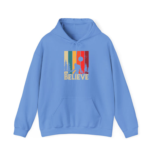 Believe in Bigfoot Unisex Hooded Sweatshirt