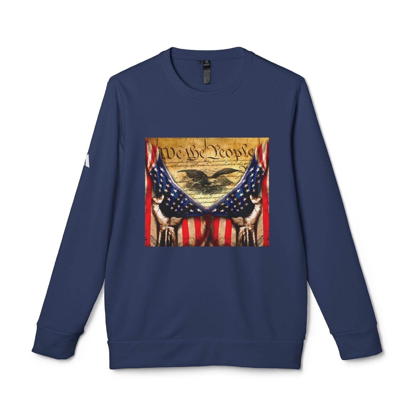 We The People Constitution 1776 Unisex Fleece Crewneck Sweatshirt