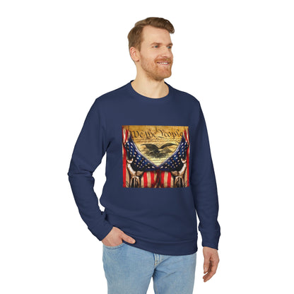 We The People Constitution 1776 Unisex Fleece Crewneck Sweatshirt