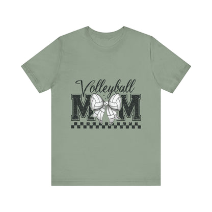 Vintage Style Volleyball Mom Short Sleeve Tee