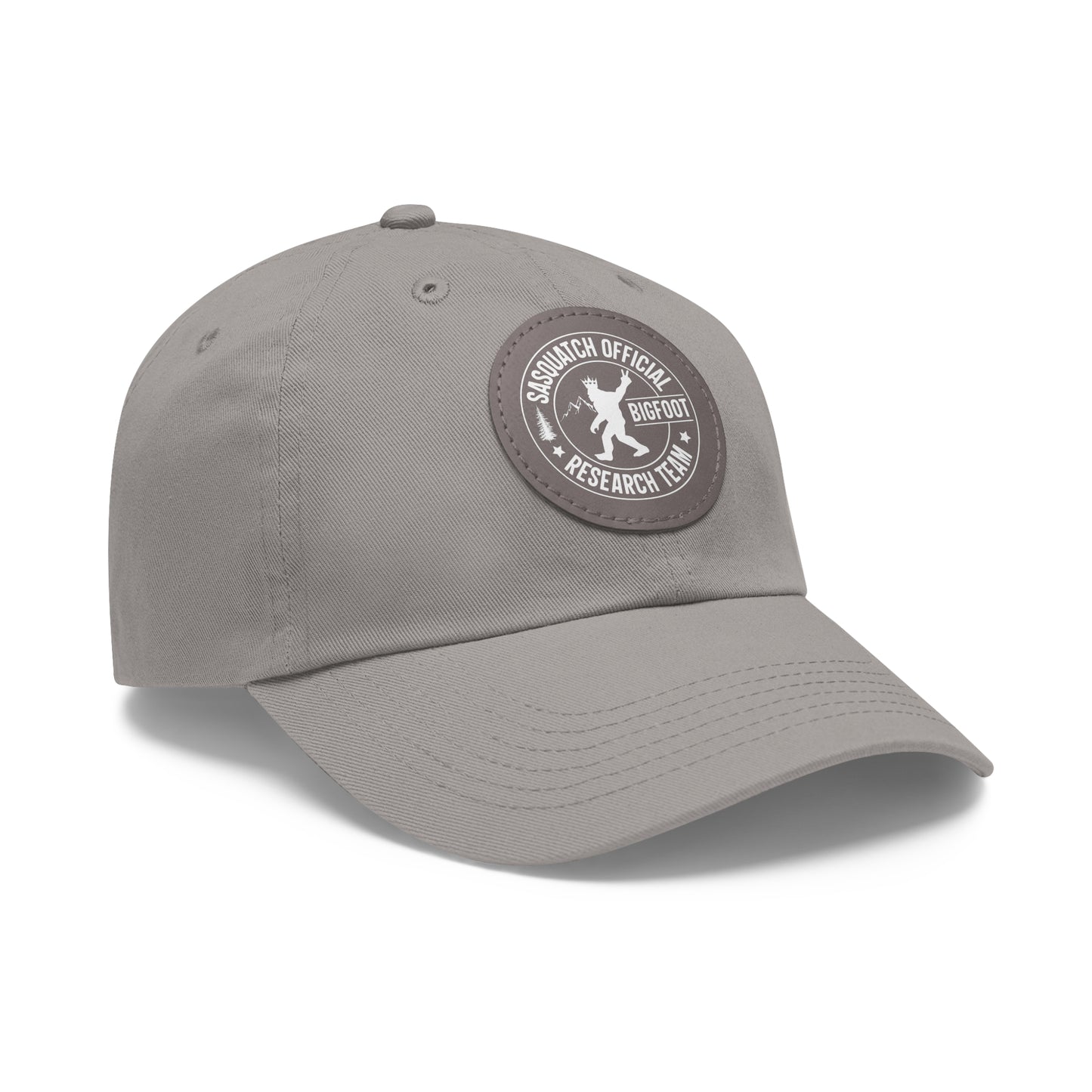 Sasquatch Official Bigfoot Research Team Hat with Faux Leather Patch