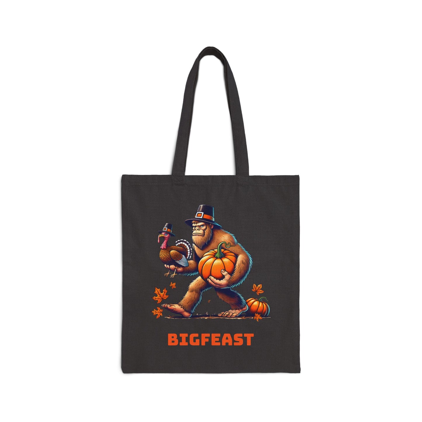 Bigfoot BigFeast Gift Cotton Canvas Tote Bag