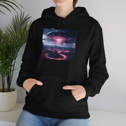 Arrival of the Spaceships Hoodie Unisex Sweatshirt