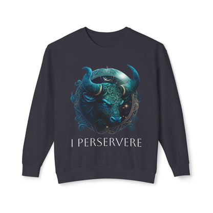 Taurus Vibes Unisex Lightweight Crewneck Sweatshirt