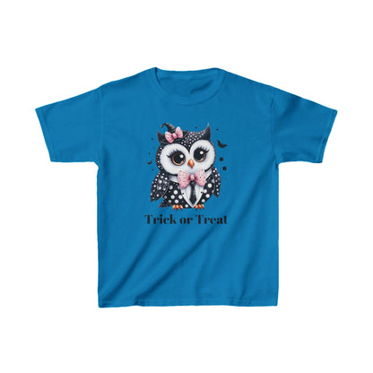 Kids Trick or Treat Owl Theme Heavy Cotton™ Tee