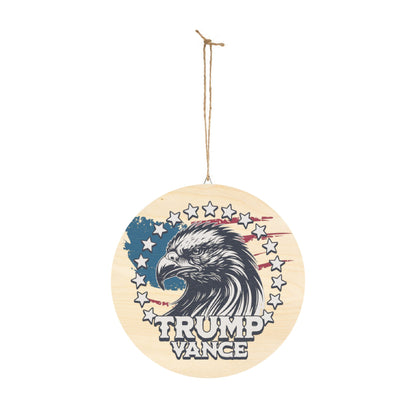 Trump Vance American Eagle Theme Wood Signs