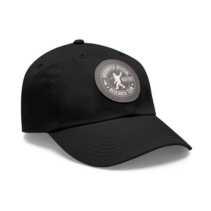 Sasquatch Official Bigfoot Research Team Hat with Faux Leather Patch