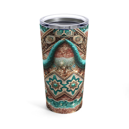 Bohemian Western Theme Tumbler 20oz