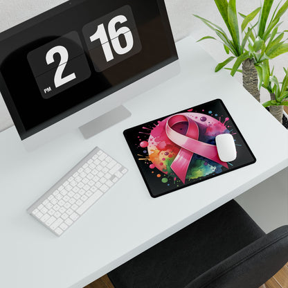 Pink Ribbon Breast Cancer Awareness Mouse Pad