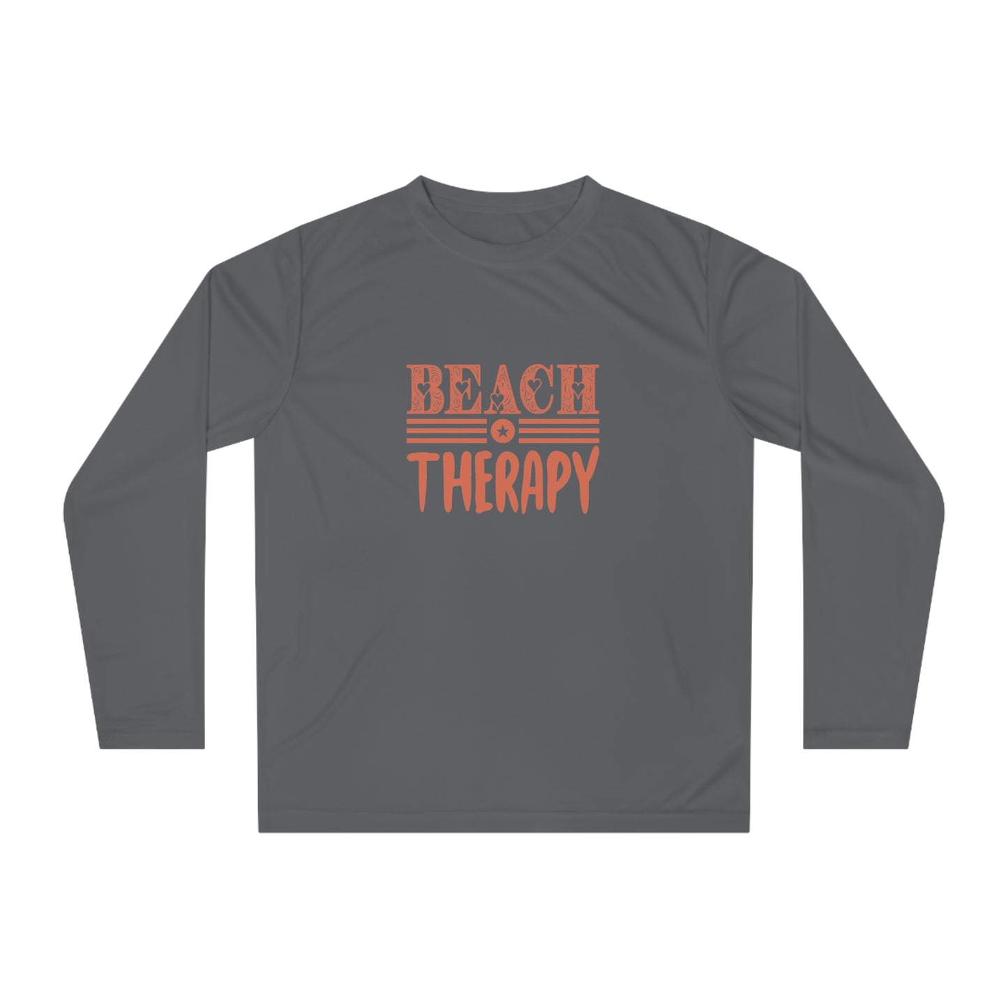 Beach Therapy Performance Moisture Wicking Long Sleeve Shirt