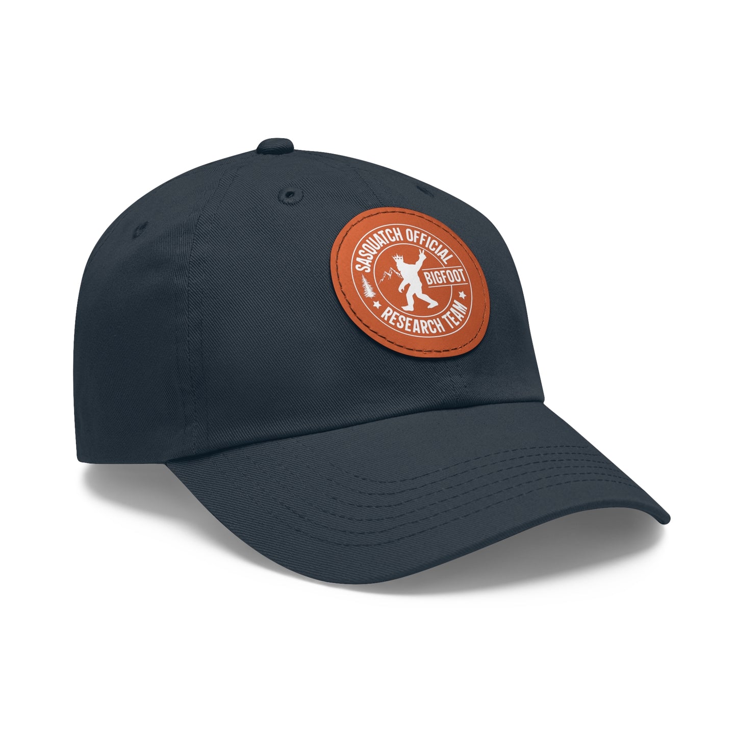 Sasquatch Official Bigfoot Research Team Hat with Faux Leather Patch