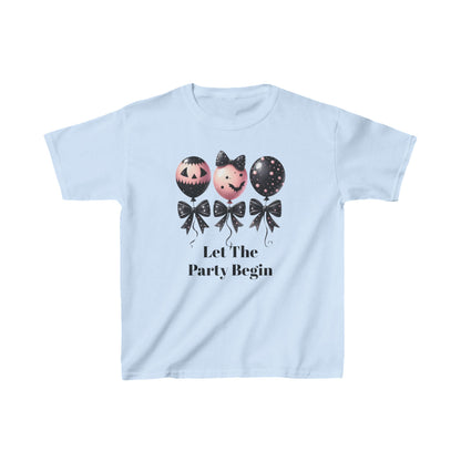 Kids Halloween Let The Party Begin Heavy Cotton™ Tee