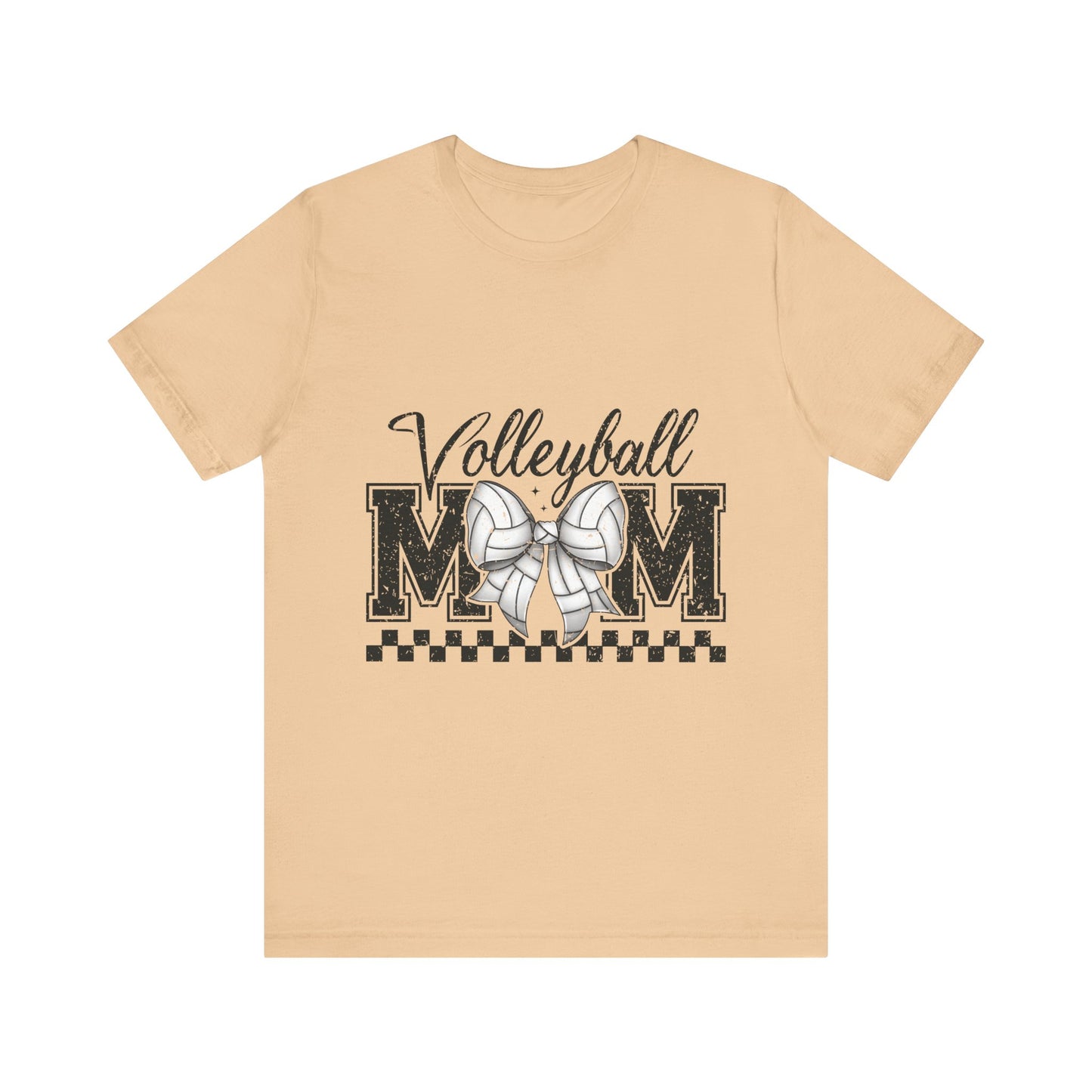 Vintage Style Volleyball Mom Short Sleeve Tee