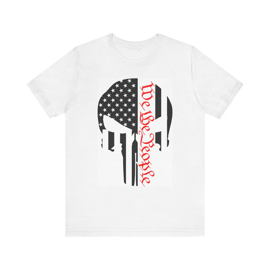 We The People Punisher Skull Unisex Short Sleeve Tee